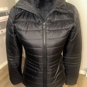 The North Face Women's Shiny Black Puffer Jacket